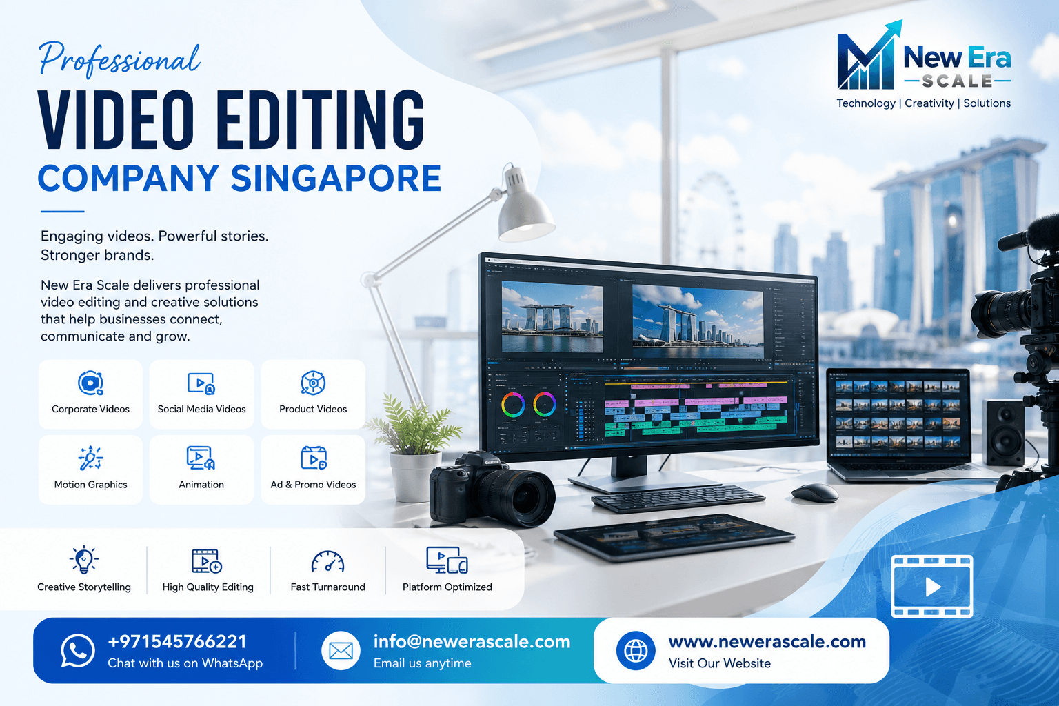 Cover image for Video Editing Company Singapore