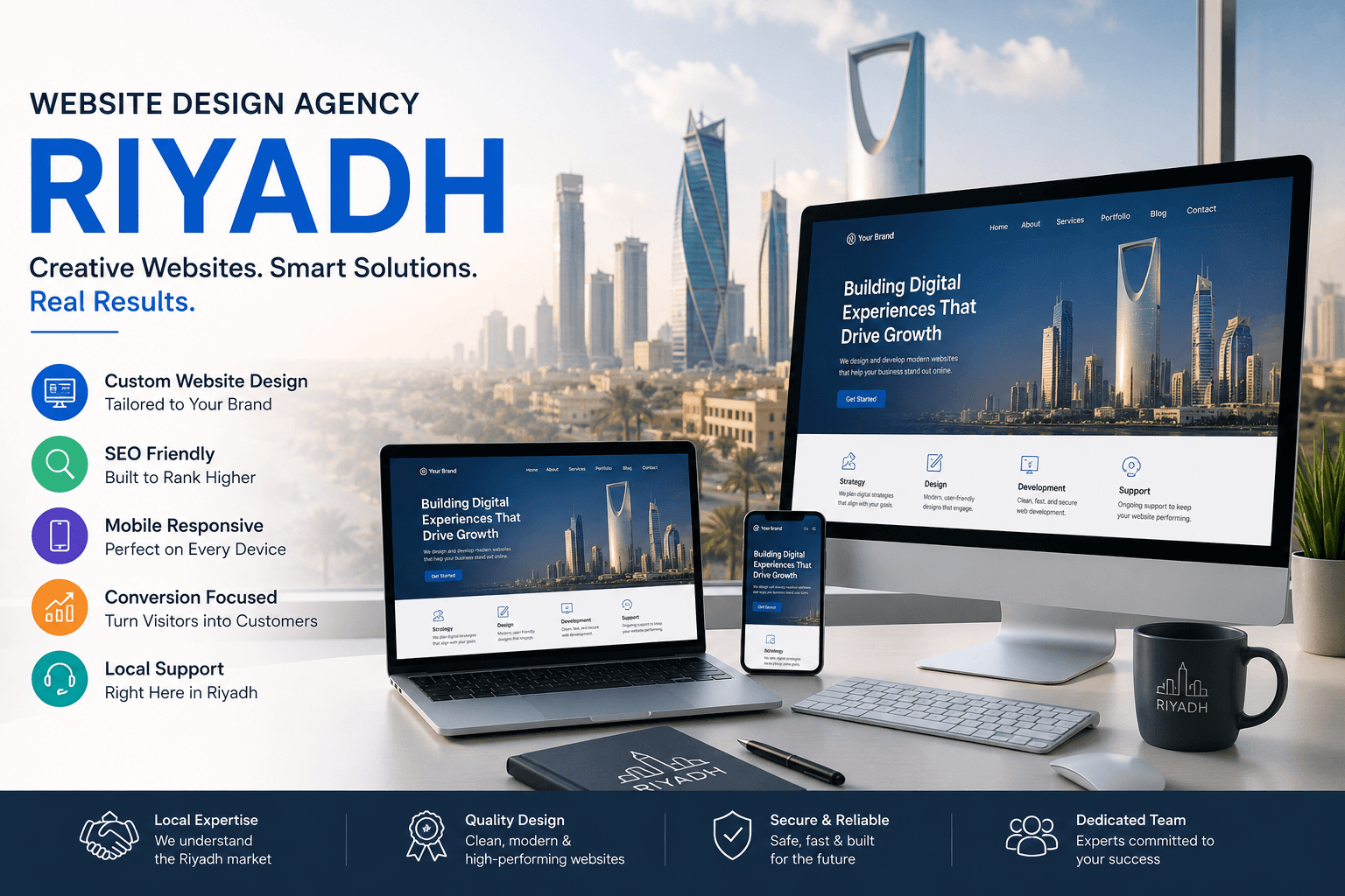 Cover image for Website Design Agency Riyadh